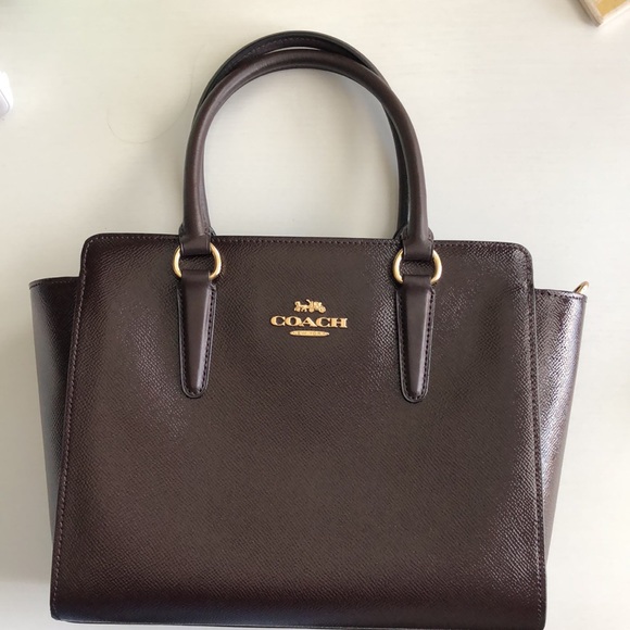 Coach Handbags - Dark Purple Coach Handbag